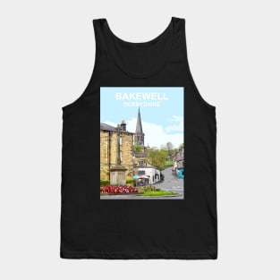 Bakewell Derbyshire Peak District. Travel location poster Tank Top